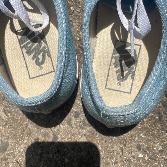Vans Old Skool Denim Two-Tone Denim Lace Up Sneakers Womens Size 7.5 - Picture 9 of 9